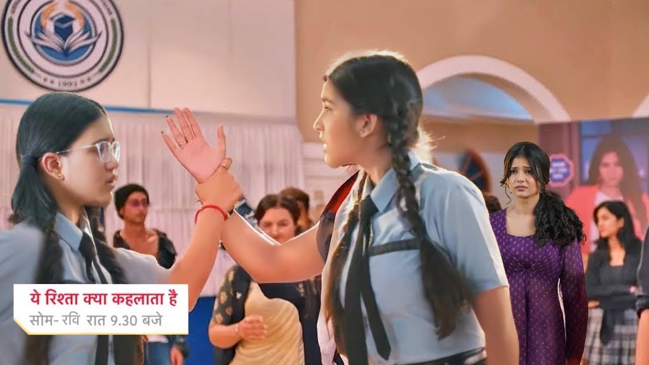 वाणी ने कॉलेज में माइरा की थप्पड़ रोक दी, अभिरा हुआ हैरान || ये रिश्ता क्या कहलाता है