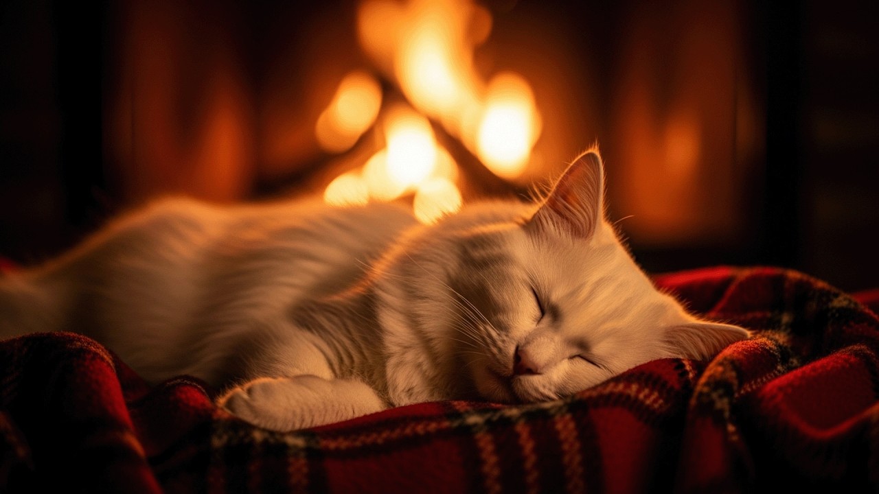 Quiet Dream Music for Cats 🐾 Soft Piano for Relaxing Nights