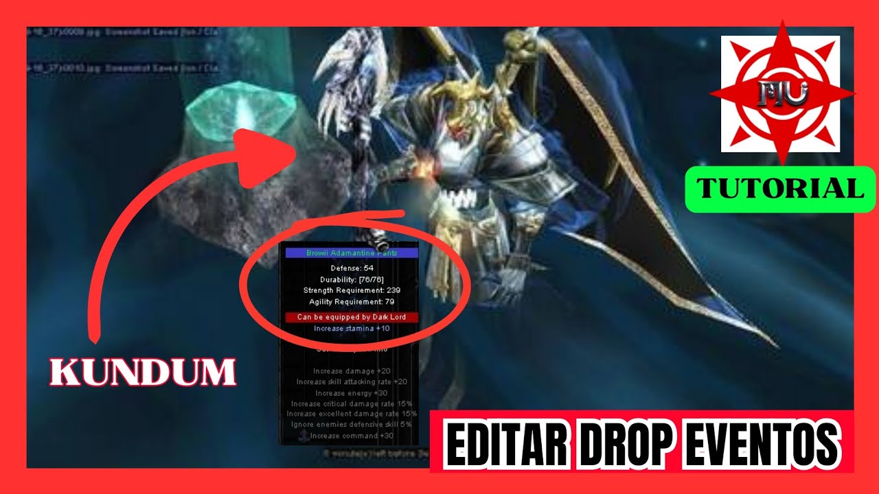 Aprende a Editar EVENTOS en MU Online Como EXPERTO!