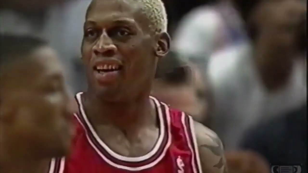 Dennis Rodman Dirtiest Cheap Shots Compilation Rare