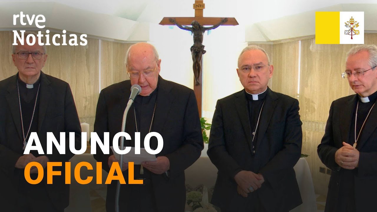 PAPA FRANCISCO: EL VATICANO ANUNCIA OFICIALMENTE LA MUERTE DEL PONTÍFICE | RTVE Noticias