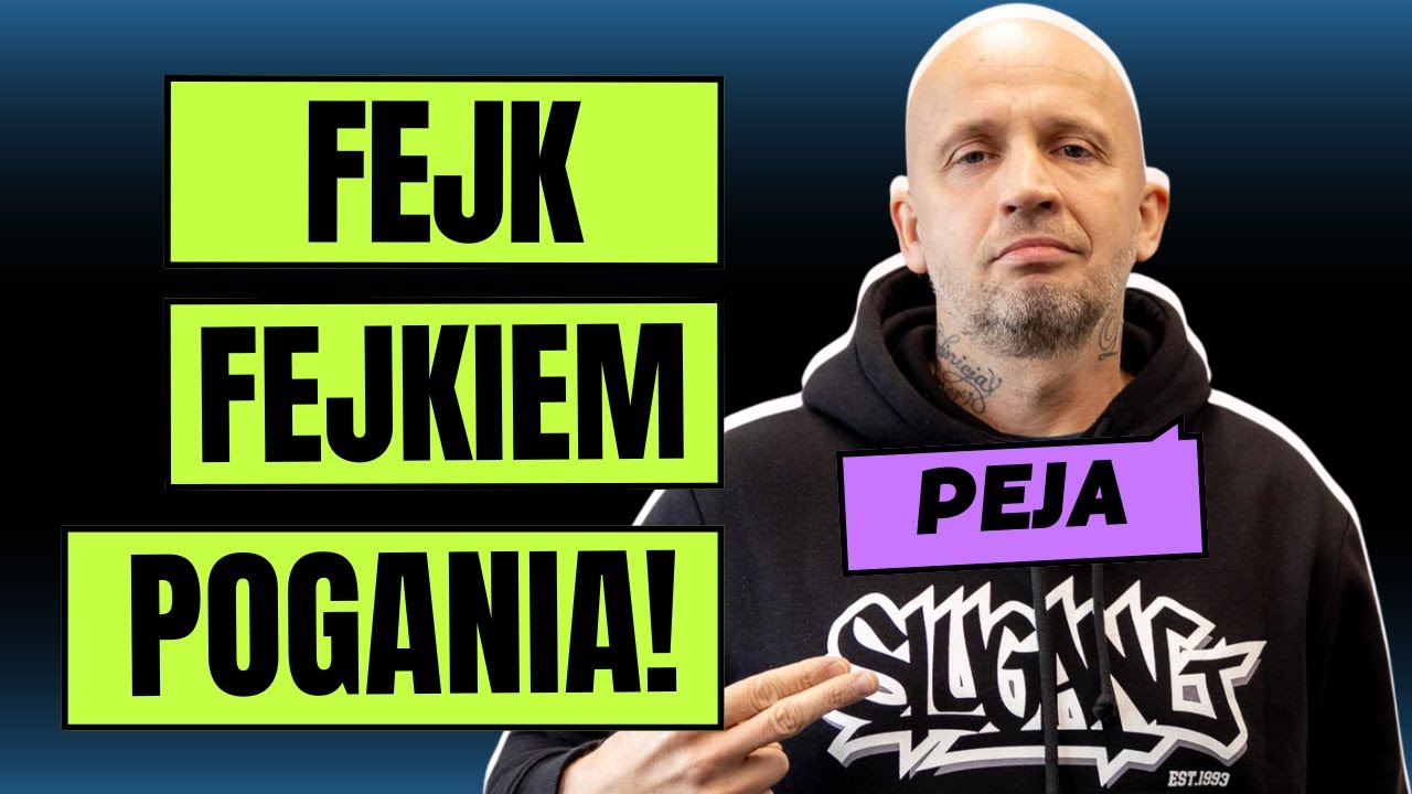 Chu*owi Raperzy, Chu*owe Filmy i Chu*owi Fighterzy. Fejk Fejkiem Pogania. Peja WYWIAD | FREAK FIGHTY