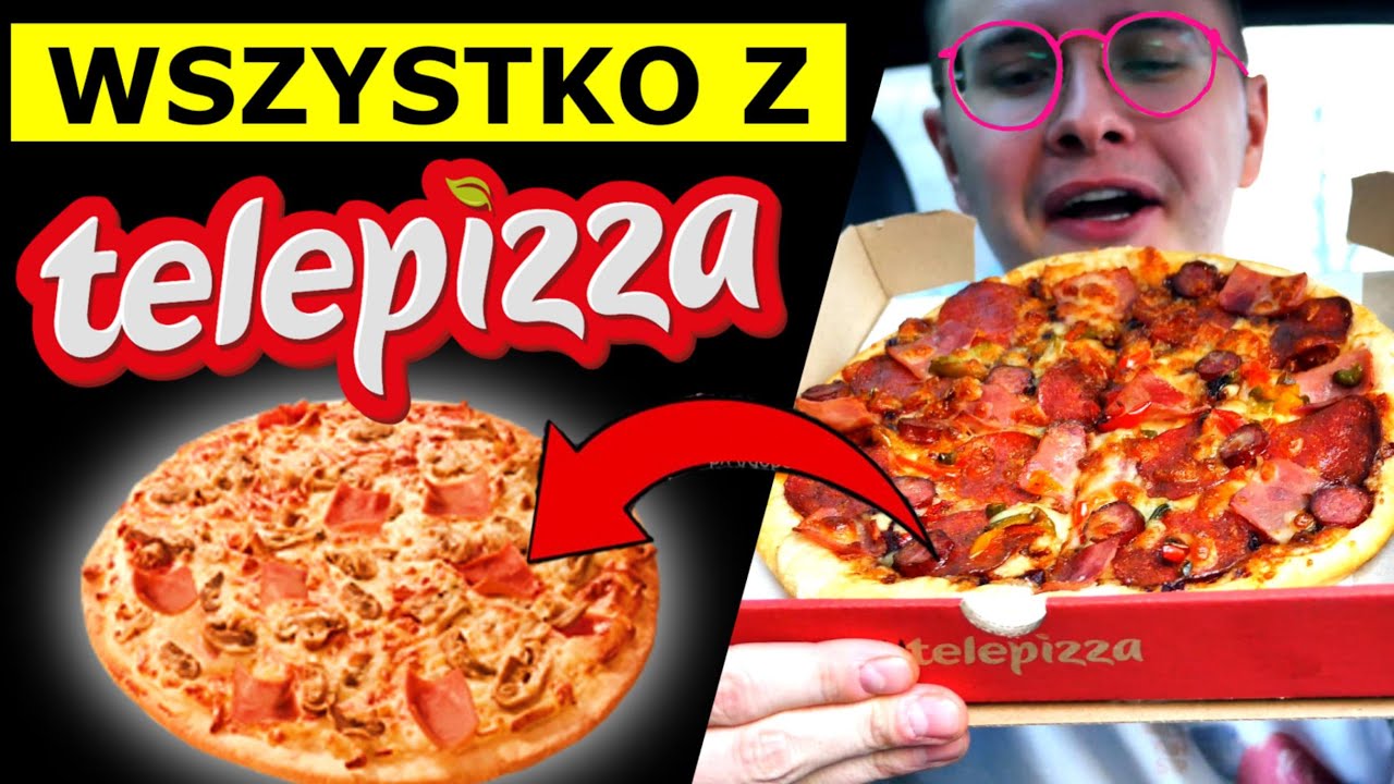 WSZYSTKO Z TELEPIZZA - CZY JEST LEPSZA NIŻ PIZZA HUT?!