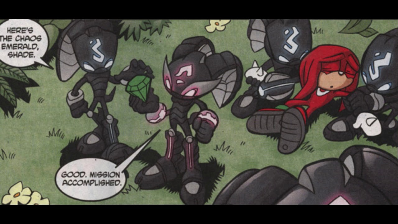 In Another Time, In Another Place: Sonic Chronicles: The Dark Brotherhood Comic Adaptation Comic Dub