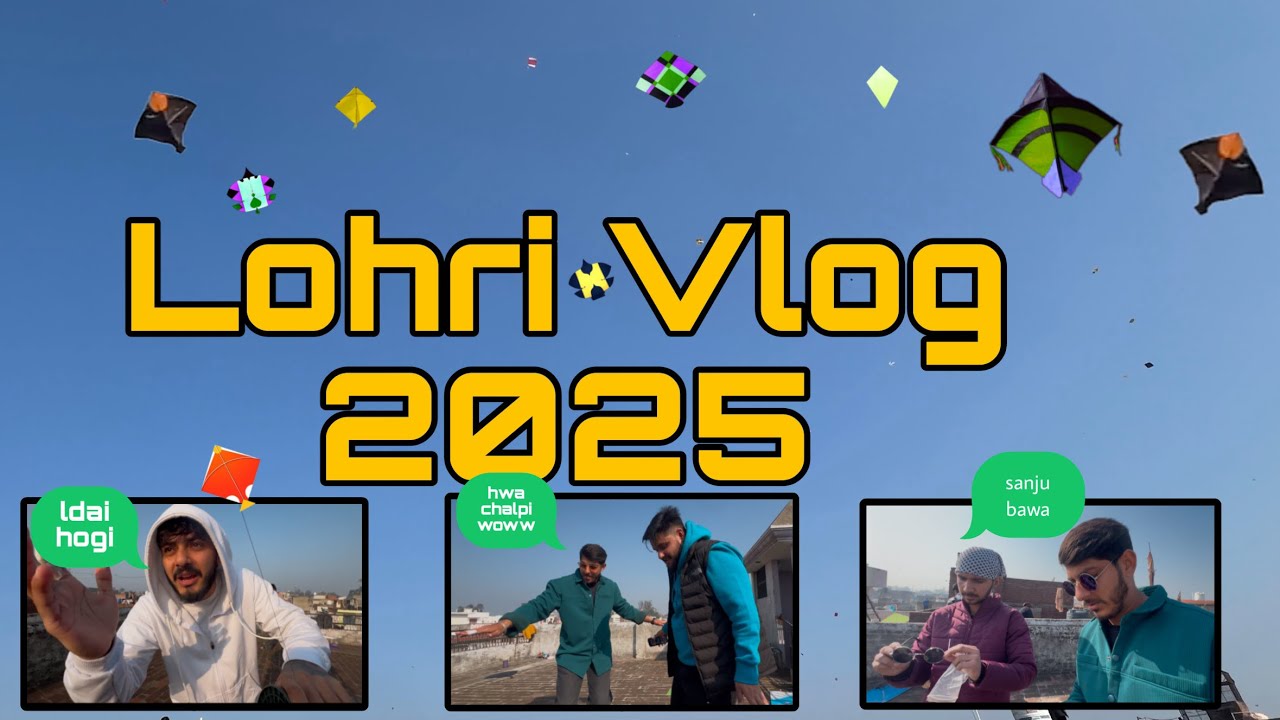 “Lohri 2025 Ki Dhamakedaar Celebration 🔥 | Dhol, Dance & Desi Tyohaar | Family Vlog Special”
