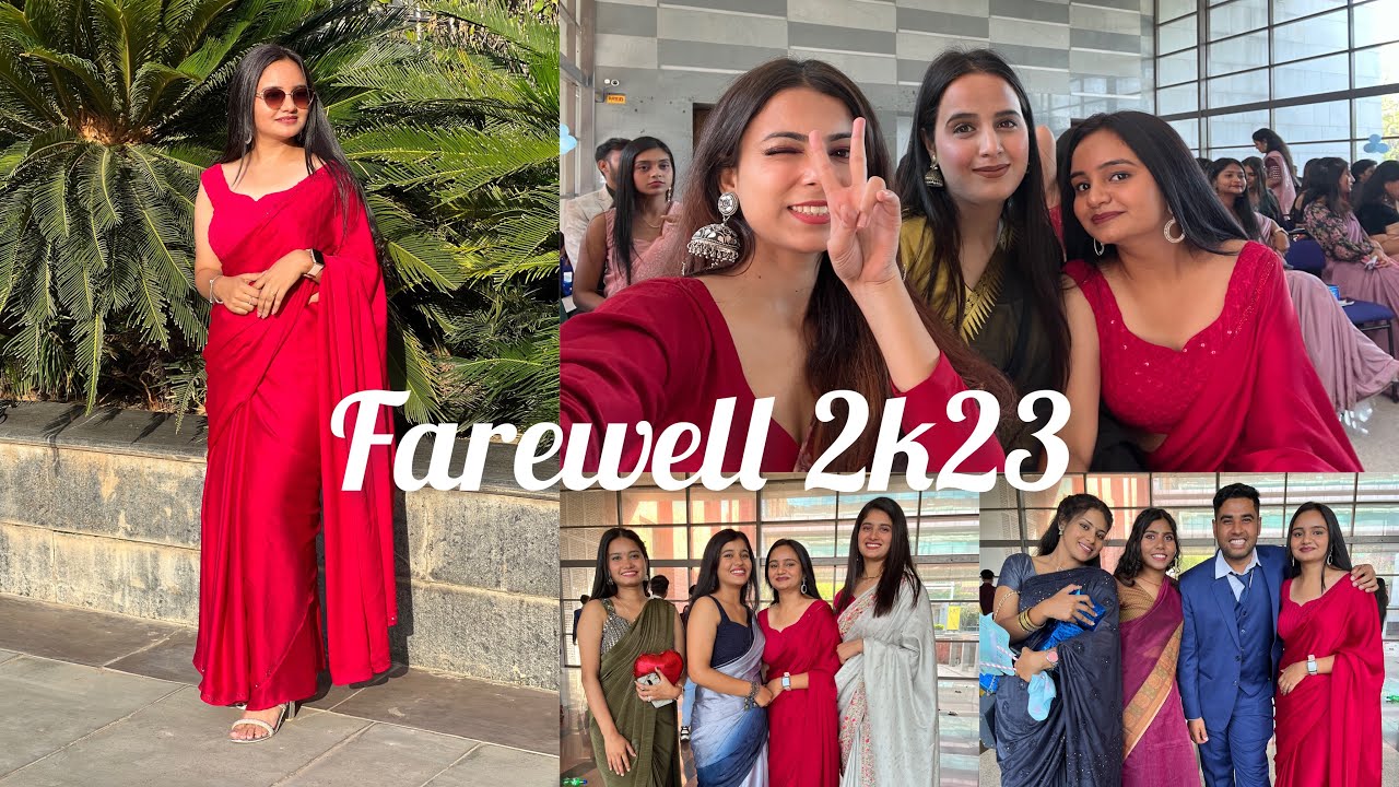 Farewell Vlog | Goodbyes at Amity University Gurgaon 2k23 🫶🏻