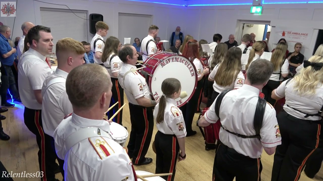 Mavemacullen Accordion Band (No.2) @ Webbers Wheels ~ Loughgall ~ 17/02/24 (4K)