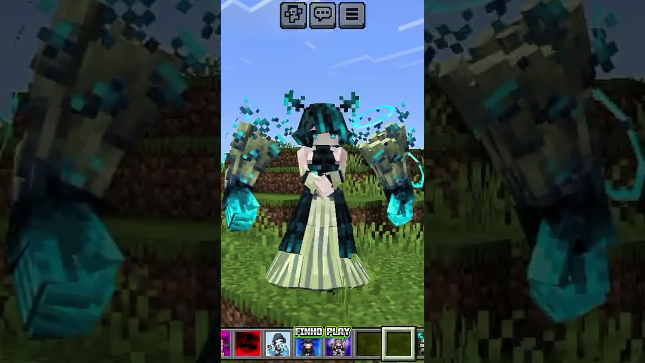 Lady Warden  #estreladafamilia🌟👑 #fypシ゚viral #minecraftofcbr #capcut #viralizarreels❤️