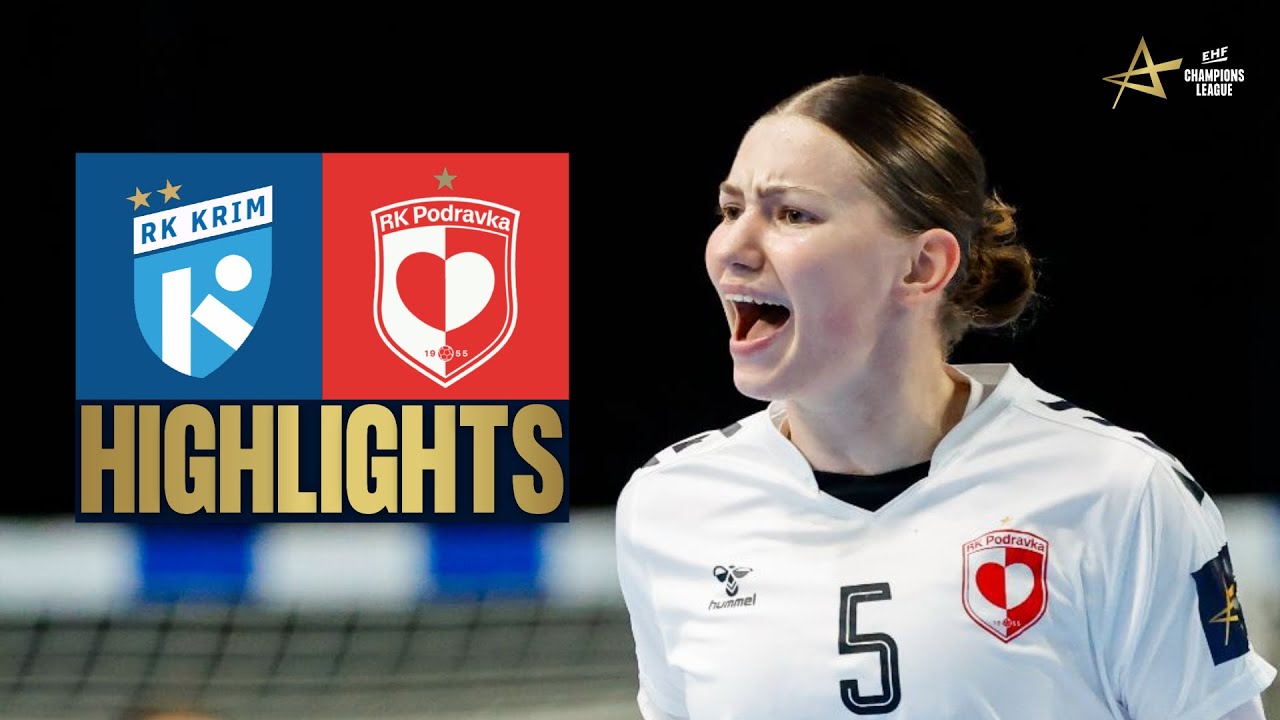 Krim OTP Group Mercator 🆚️ HC Podravka | HIGHLIGHTS | EHF Champions League Women 2025/26