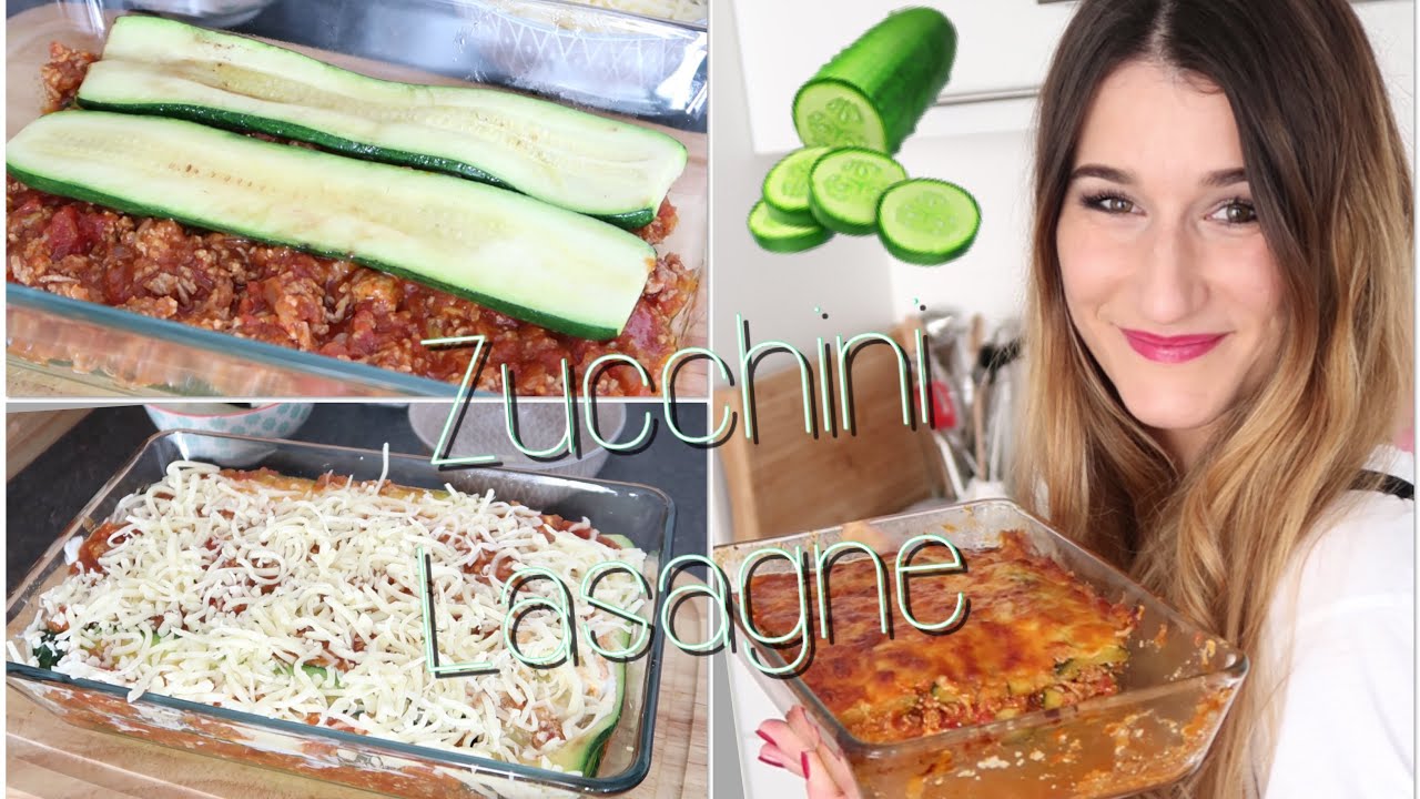 ZUCCHINI LASAGNE 👉🏼 OHNE KOHLENHYDRATE | LOW-CARB REZEPT! Soooo Lecker !!! #kochenmitmelodie