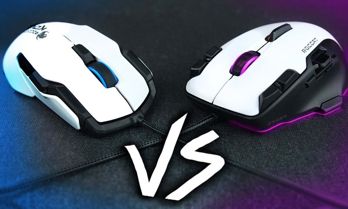 Roccat Kova vs Tyon - Gaming Mice Comparison