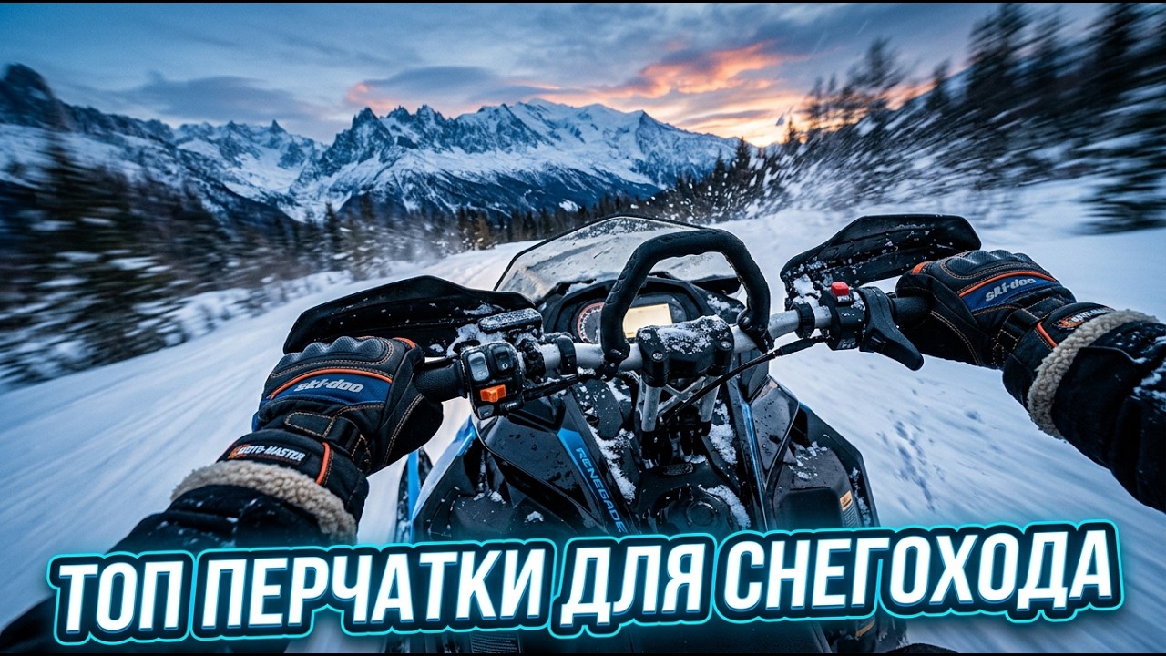 Какие выбрать перчатки для снегохода или квадроцикла?