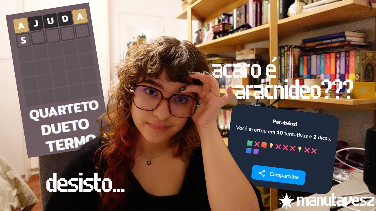 esse jogo dá raiva - TERMO, DUETO, CONEXO e QUARTETO (23/01)