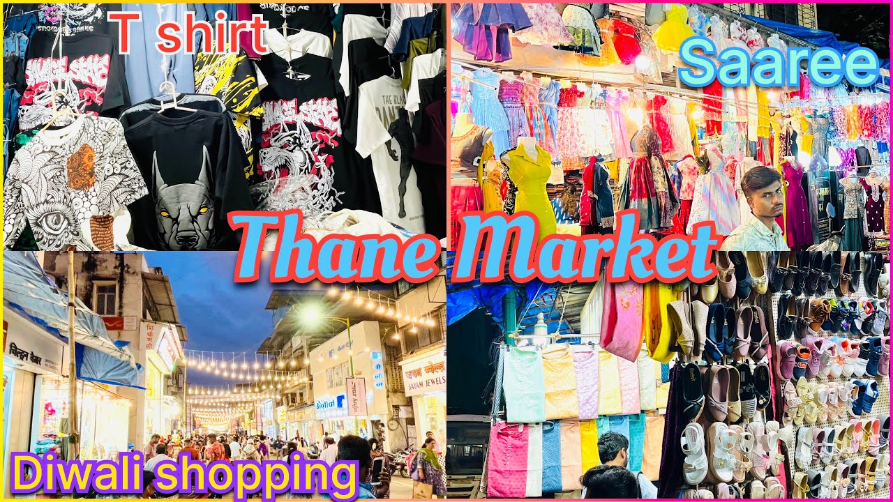 Thane Market Itna sasta 😱 wedding & Diwali 🛍️ street shopping