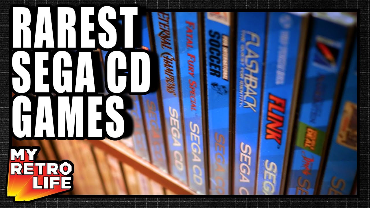 Самые редкие и ценные игры для Sega CD, которые мы собрали #MRLPodcast