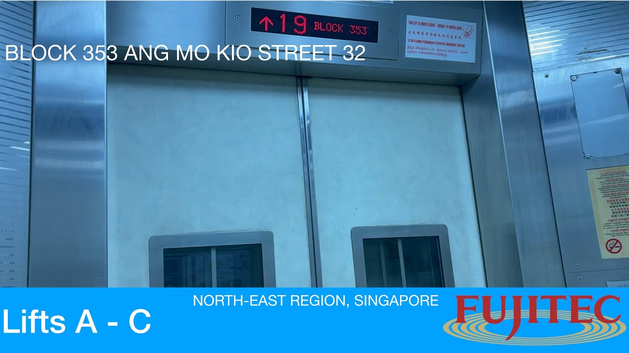 HDB Block 353 Ang Mo Kio || Fujitec Elevator 