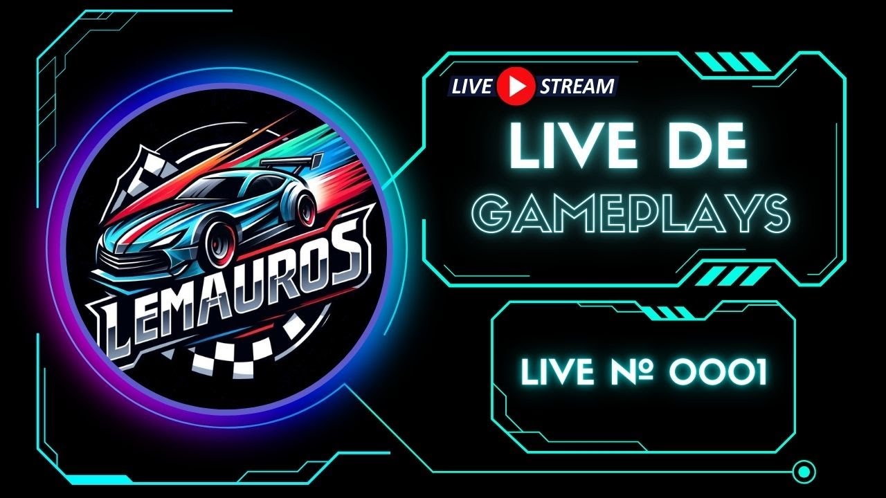 Live nº 0001 - Live de Gameplays