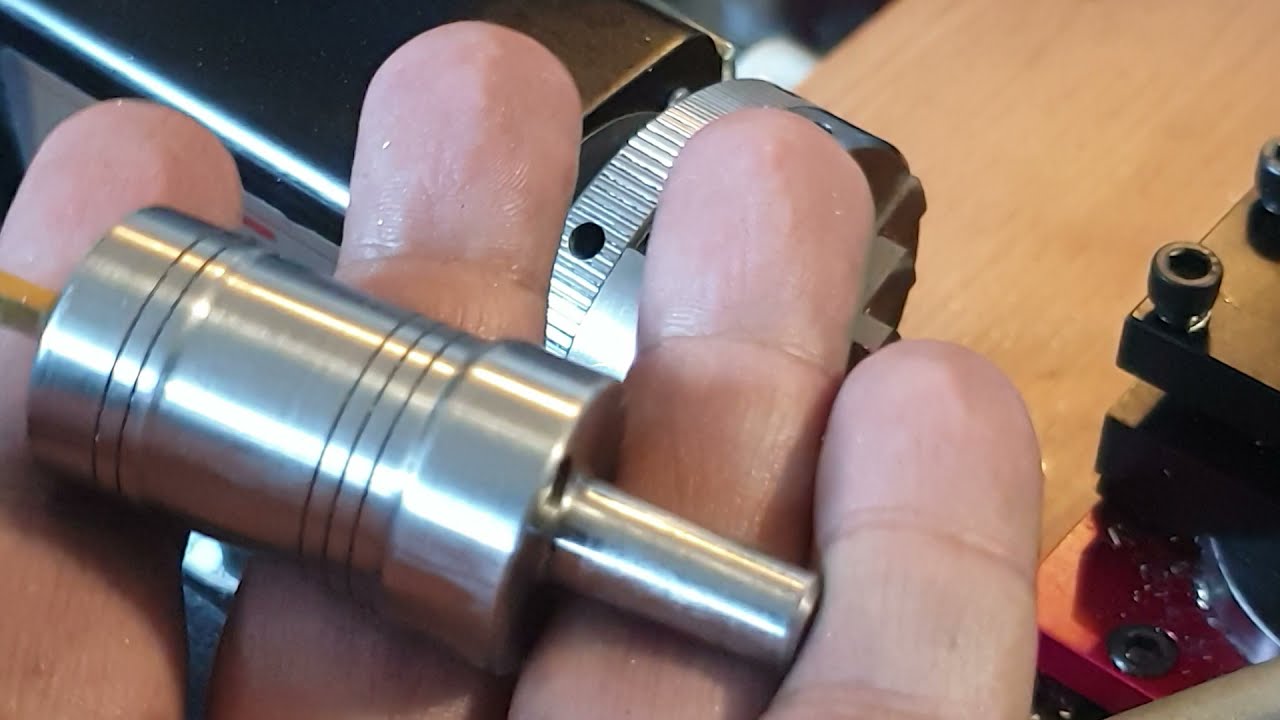 Sherline 4100 lathe and diy rotary broach