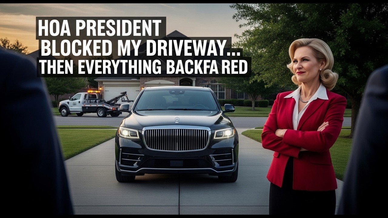 &ldquo;HOA President Blocked My Driveway&hellip; Then Everything Backfired&rdquo;#viral #hoa #film #saohoa