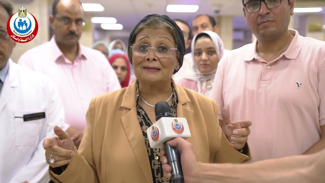 نائب وزير الصحة والسكان الدكتورة عبلة الألفي خلال المرور الميداني على المستشفيات ووحدات الرعاية