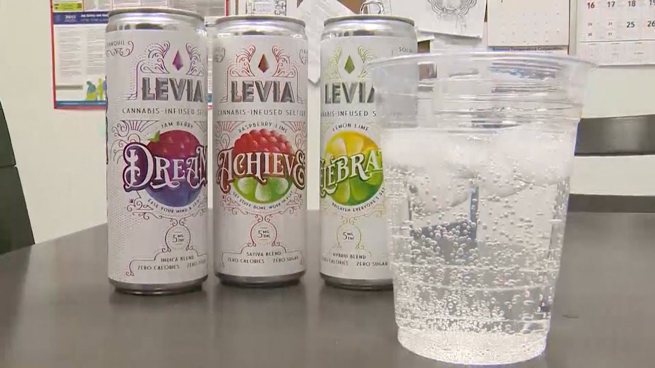 Massachusetts company Levia makes mark with cannabis-infused seltzer water