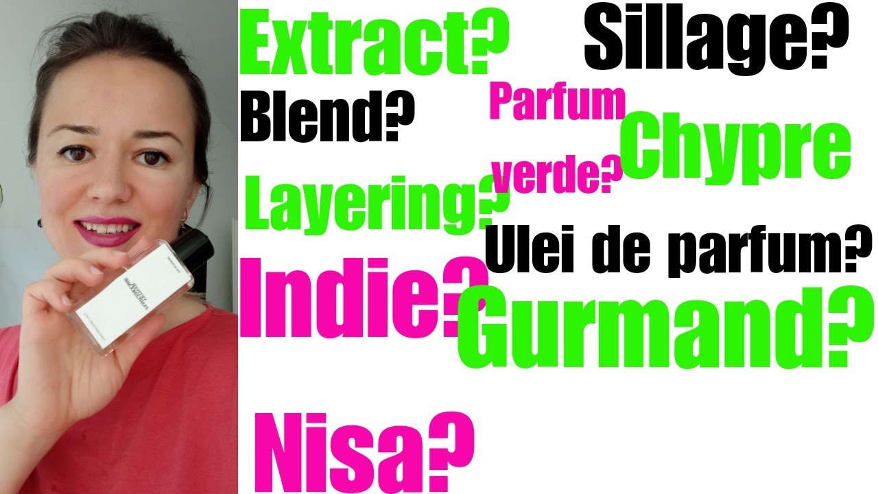 DICTIONAR PARFUMISTIC | Ce inseamna termenii folositi in parfumerie? Acord, blend, chypre, decant...