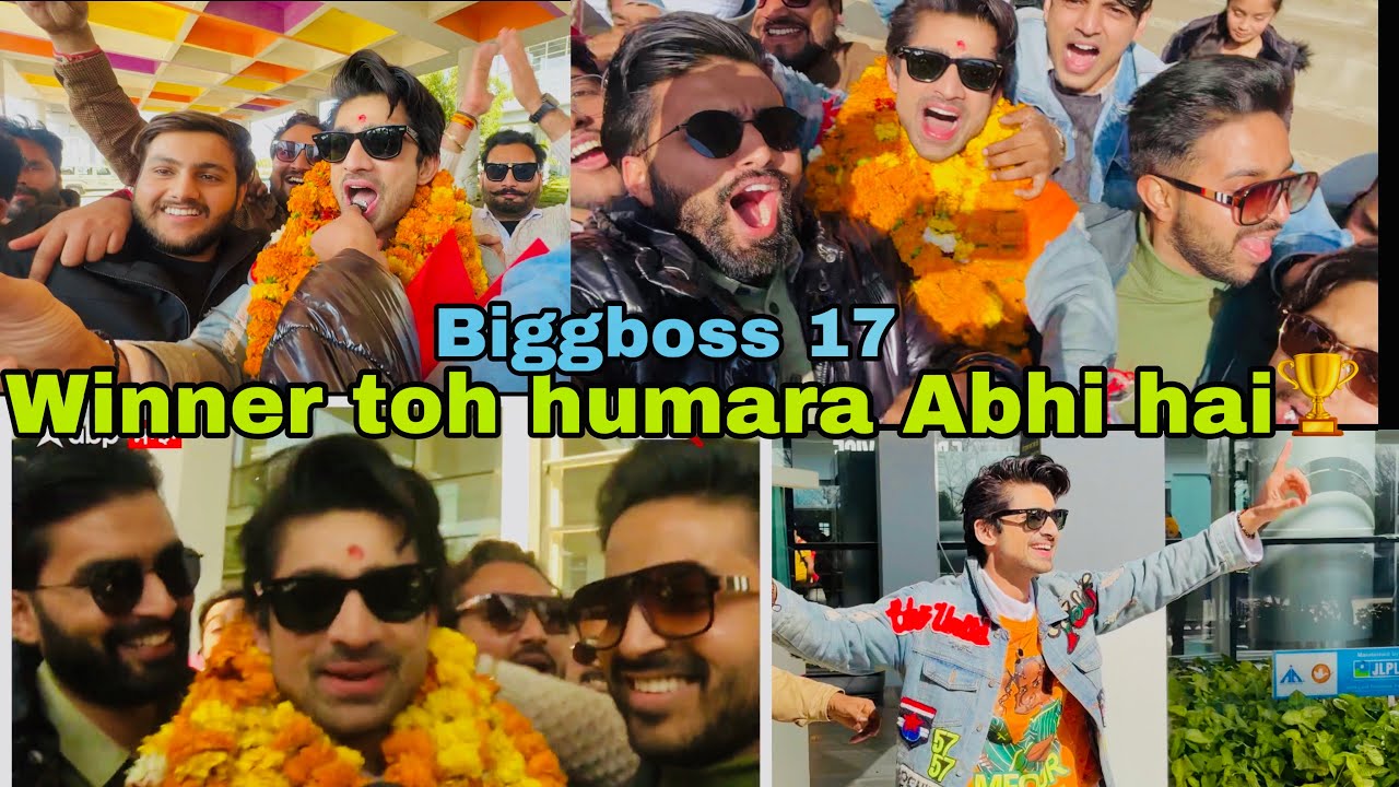 Biggboss 17 ka Asli Winner 🏆 |  Apna pra Abhishek kumar ​⁠​⁠ #biggboss17