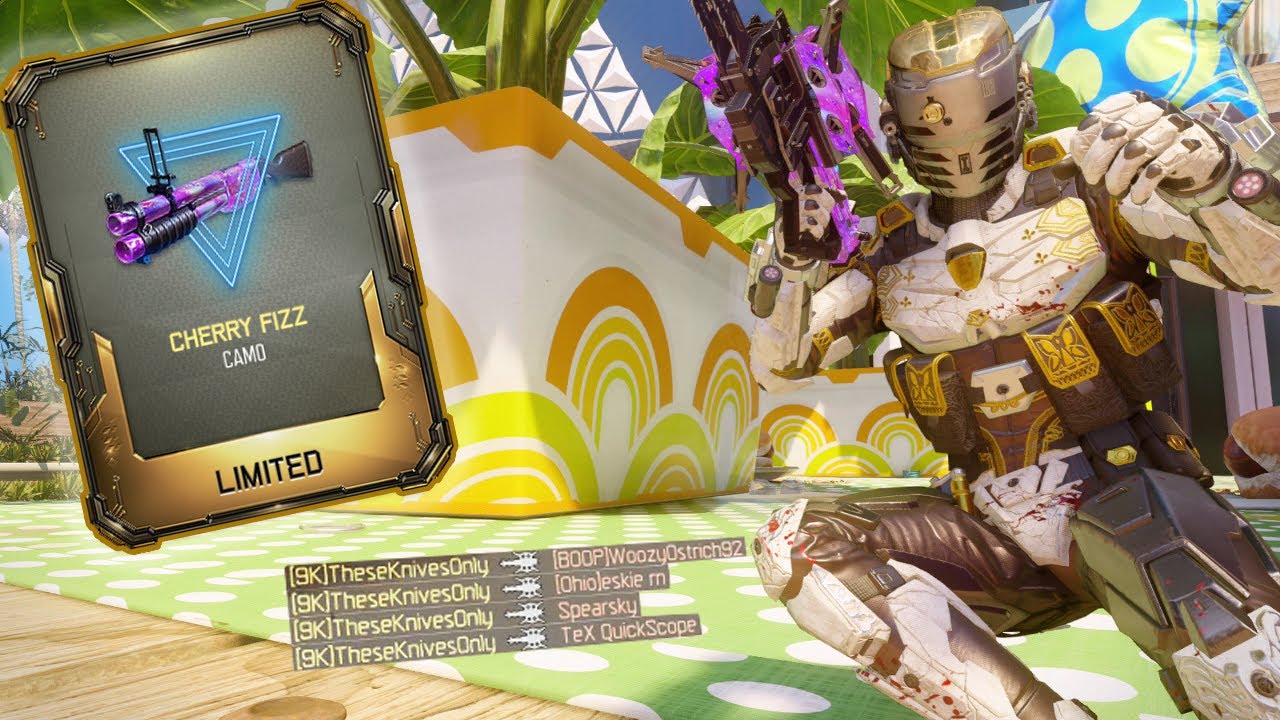 BO3 Knife Only SnD - FINALLY GOT CHERRY FIZZ CAMO w/ SEXY QUAD