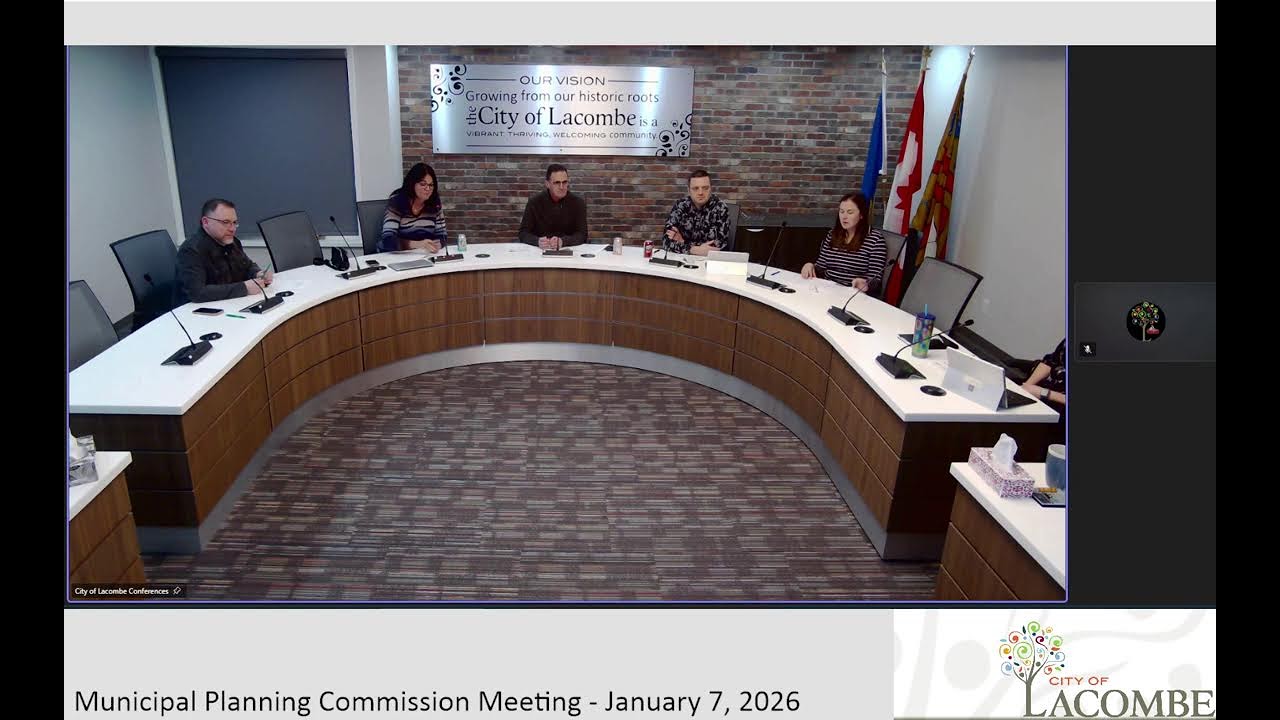 Municipal Planning Commission Meeting - January 7, 2026