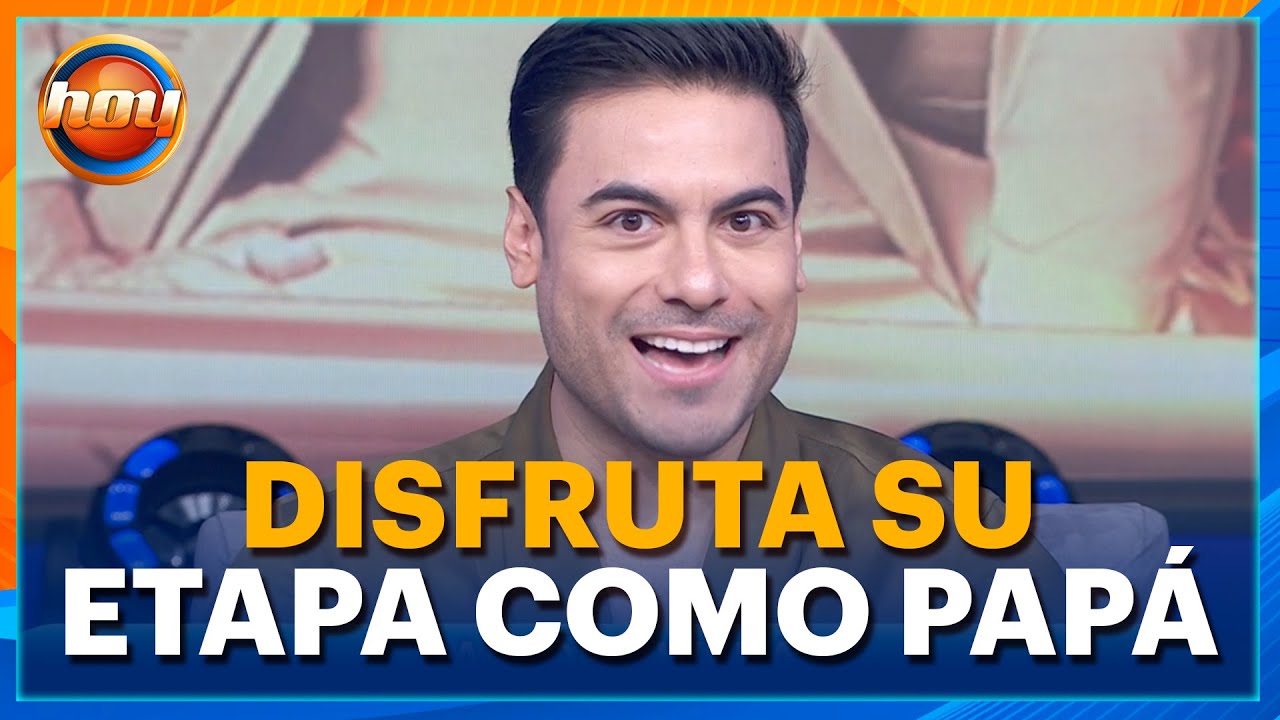 Carlos Rivera SORPRENDE con nuevo disco y EMOTIVAS confesiones sobre su familia | Programa Hoy