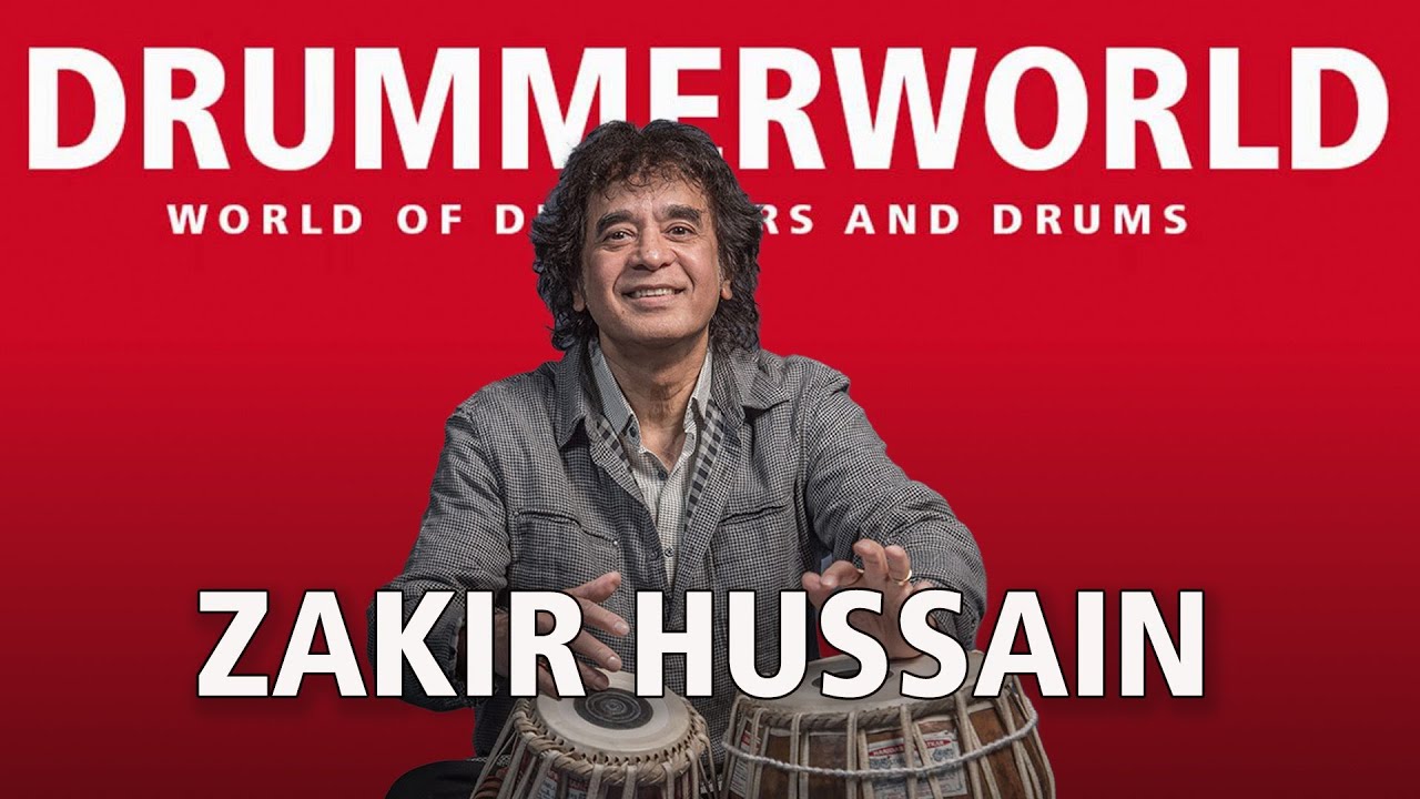 Zakir Hussain: Horse Running - #zakirhussain #Zakir_Hussain #Tabla #drummerworld #horserunning