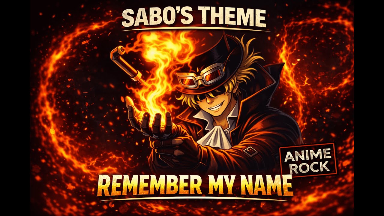 Remember My Name | Sabo's Theme - Epic Anime Rock | One Piece Inspired | Aespia 🔥