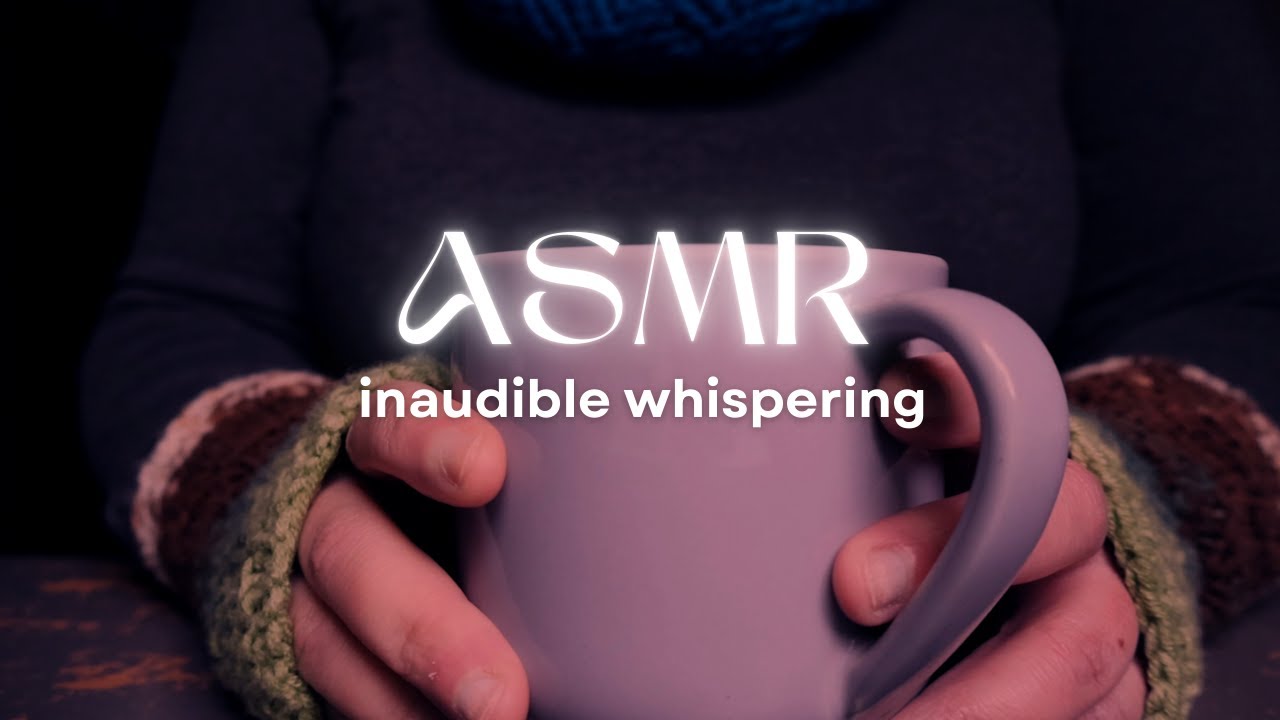This ASMR video is boring but it will help you Relax and Sleep • Inaudible Whispering 😴✨🌙