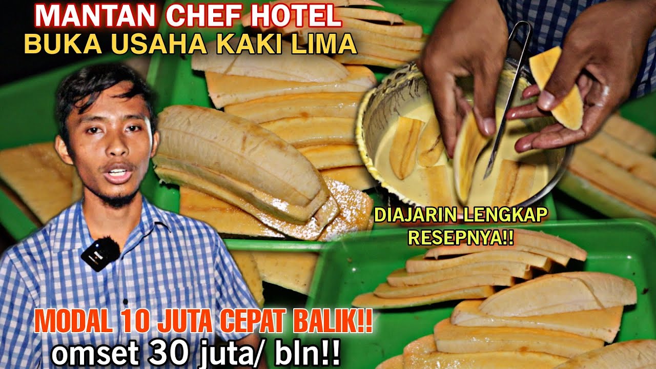 MANTAN CHEF HOTEL MILIH JUALAN KAKI LIMA!! USAHA INI OMSET MELEJIT 30 JUTA, DIAJARI LANGSUNG RESEPNY