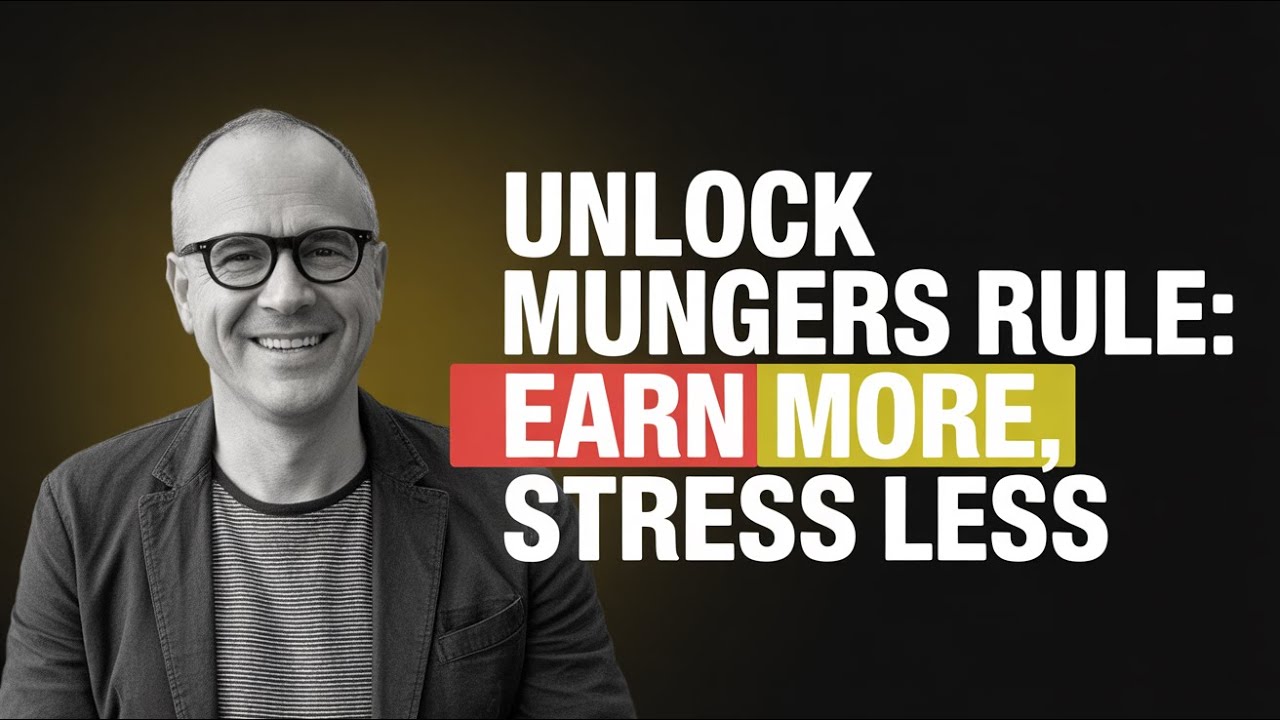 Unlock Wealth: Charlie Munger's Secret to Maximizing Your Earnings