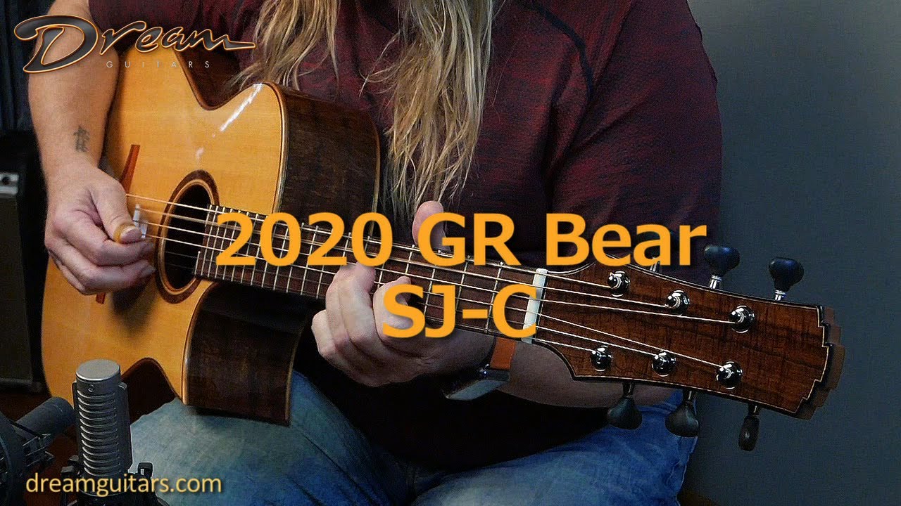 Brand New GR Bear SJ-C, Gidgee & Lutz Spruce