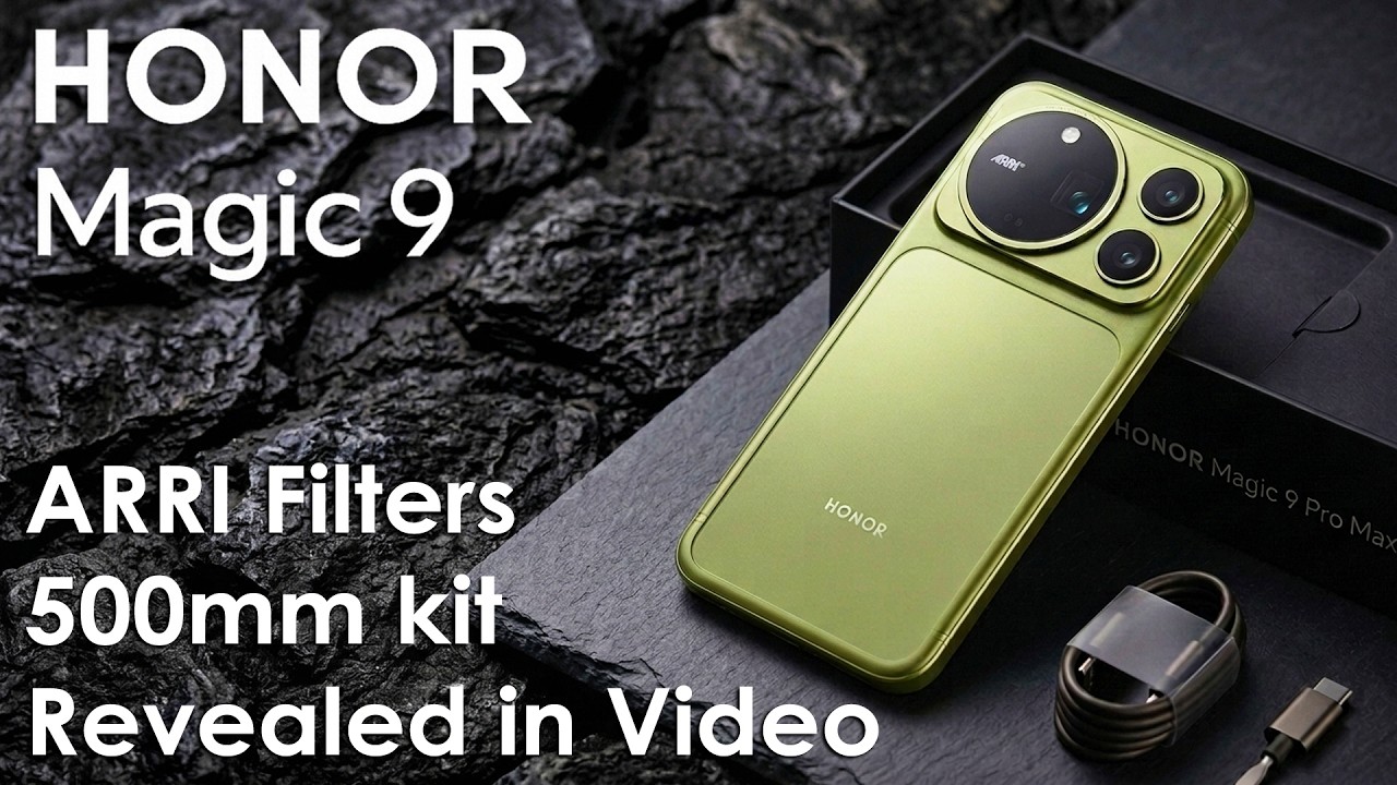 Honor Magic9 Pro Max ARRI Cinematic Camera Features REVEALED!