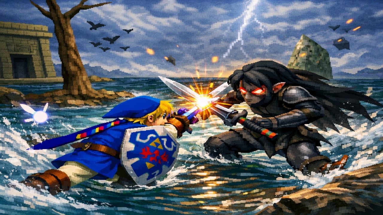 LINK VS LINK? TEMPLO DEL AGUA PART 2| ZELDA OCARINA OF TIME CAP 17