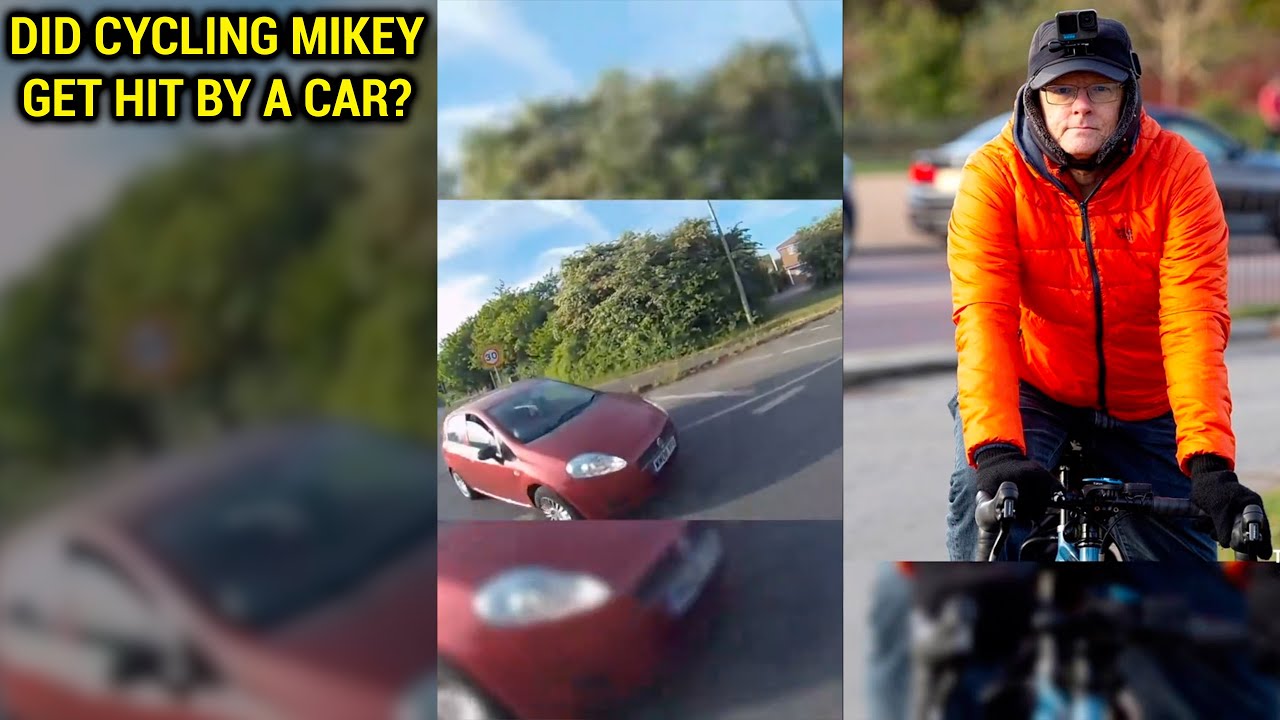 Has Cycling Mikey Been Hit By A Car?