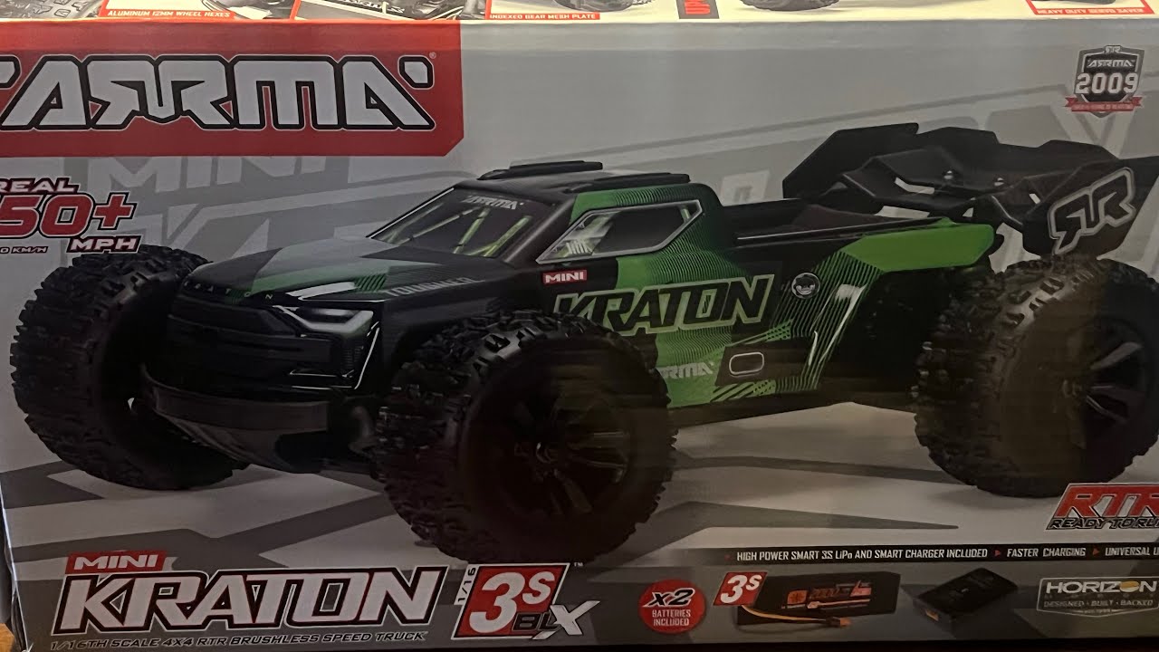 Mini kraton first look and do some bashing 