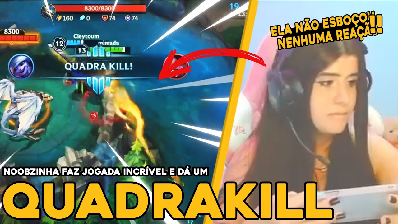 NOOBZINHA DA UM QUADRAKILL PRA CIMA DO TIME INIMIGO - WILD RIFT CLIPS