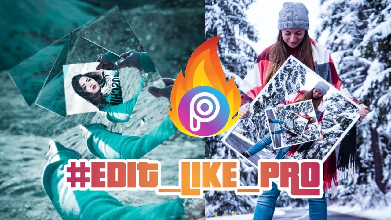 PicsArt 3D Mirror Viral Photo Editing Step By Step |  PicsArt or Lightroom Editing