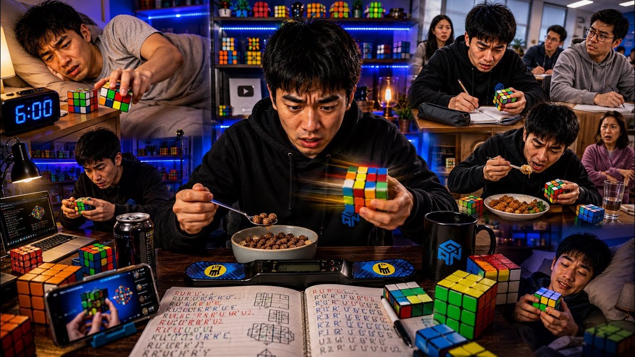 DAY IN THE LIFE OF A SPEED CUBER