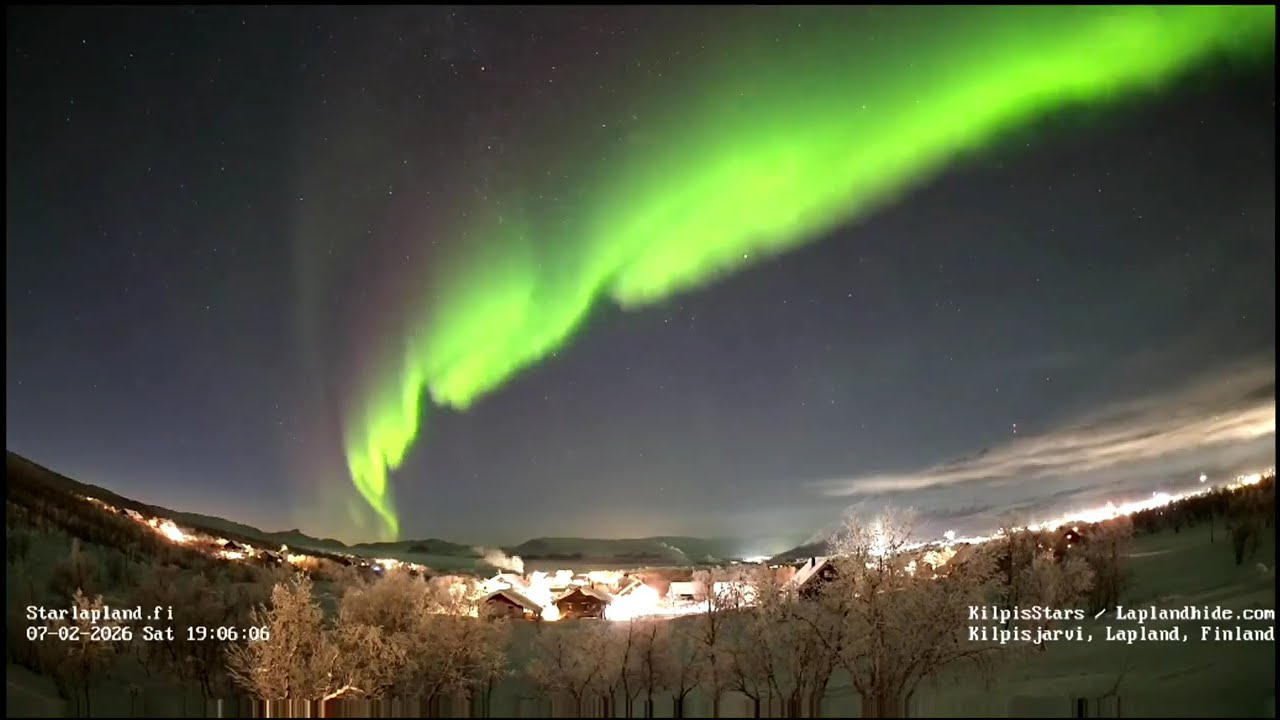 7.2. -26 Kilpisjärvi Northern Lights