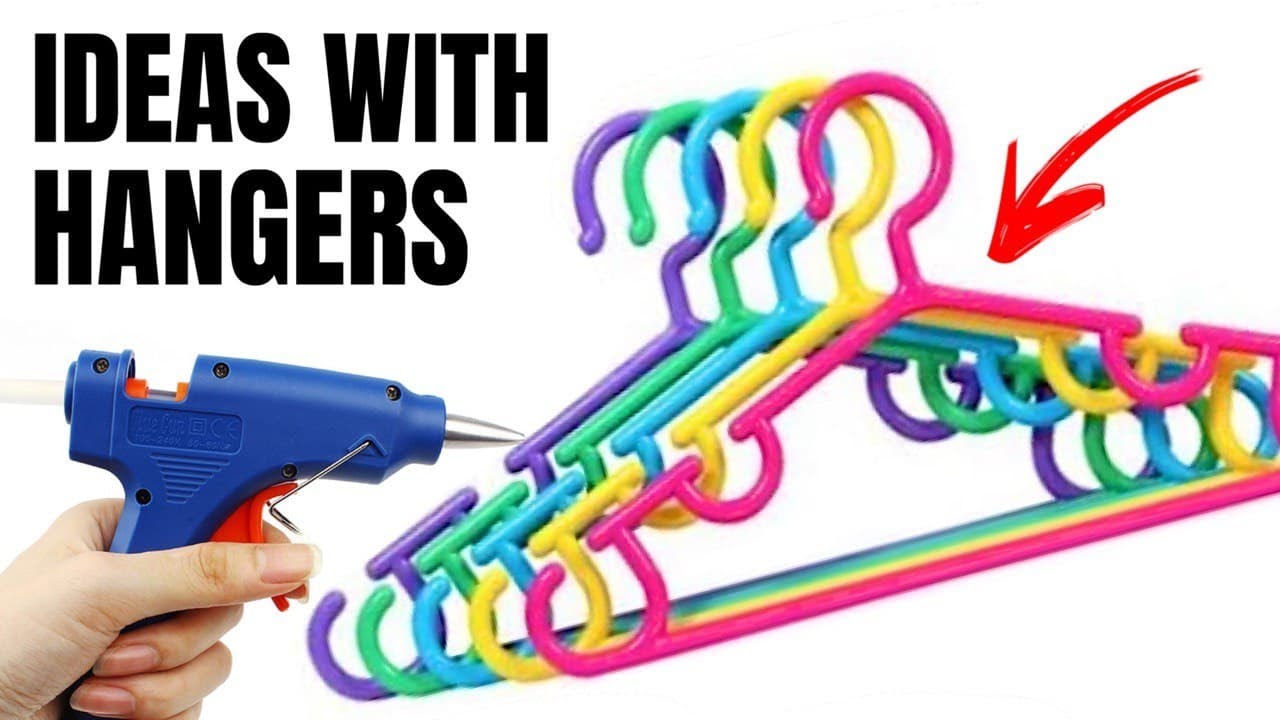 3 DIY Projects With Clothes Hangers