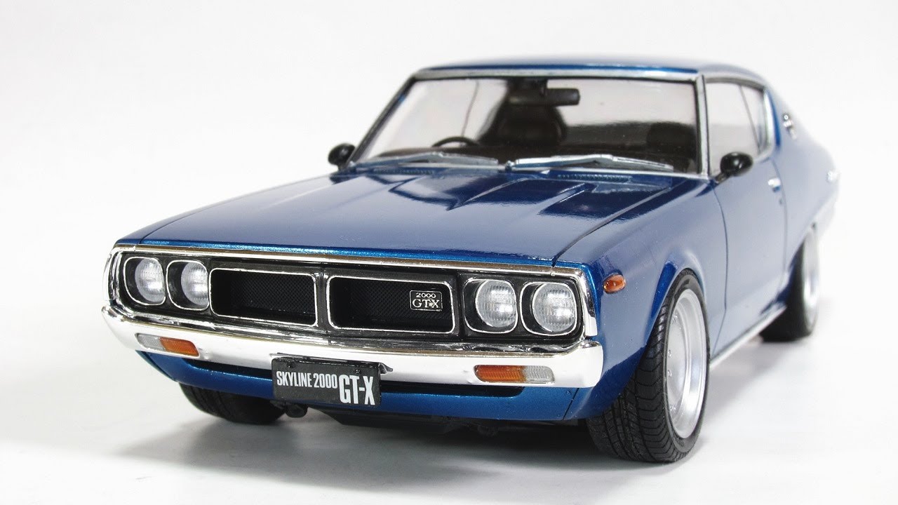#30　1/24  日産 スカイライン 2000GT-X 製作記  / HASEGAWA '72 NISSAN SKYLINE 2000GT-X Building［Eng Sub］