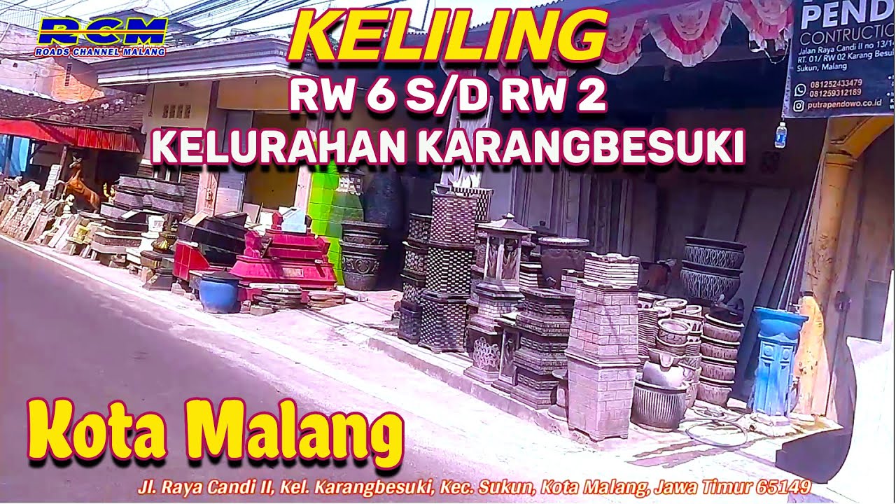 Jelajahi Kelurahan Karangbesuki Kecamatan Sukun Kota Malang Jawa Timur