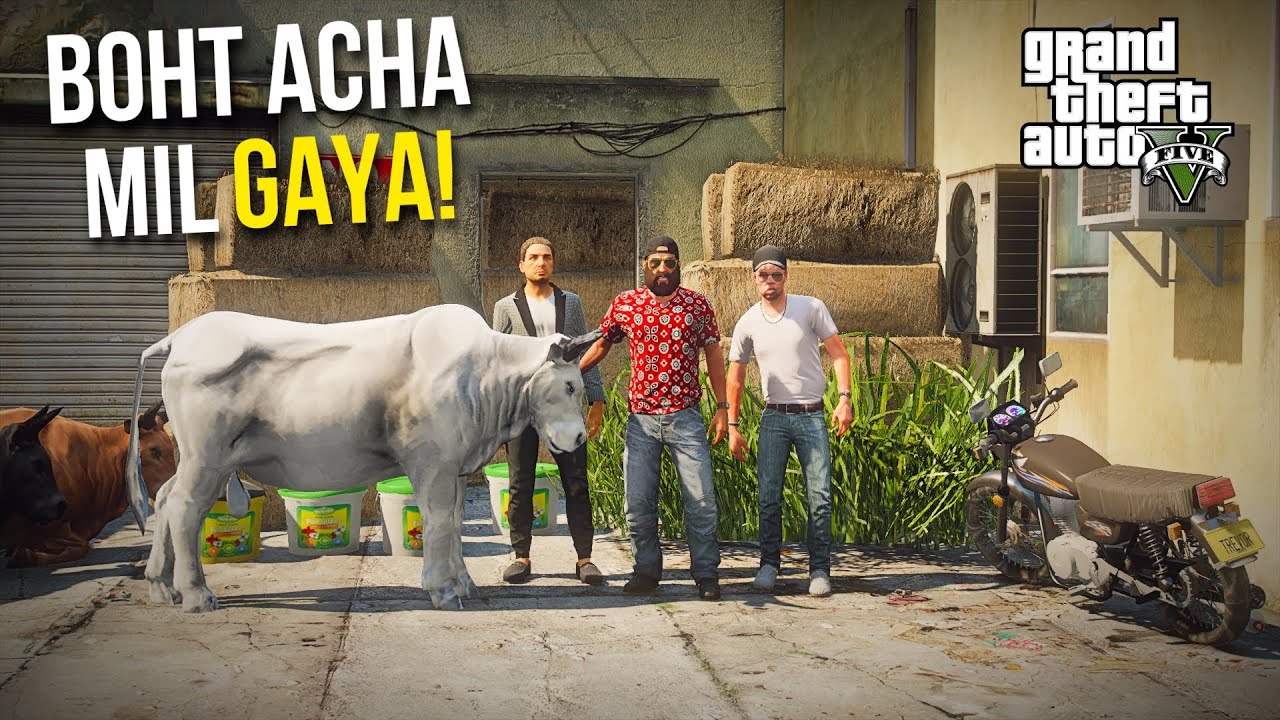 ASHRAF BHAI JANWAR EXPERT! | FUNNY 'MANDI SERIES' BAKRA EID 2021 EPISODE 4 | GTA 5 MODS PAKISTAN