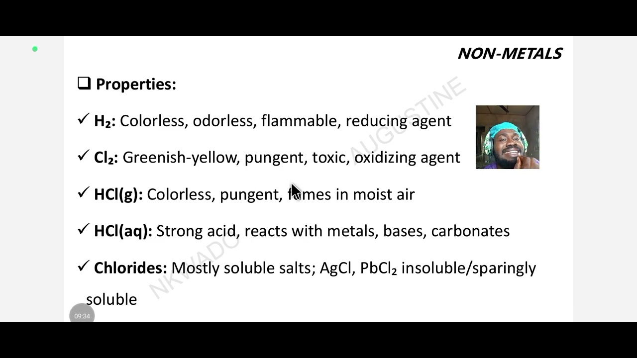 HOW TO MASTER HYDROGEN & CHLORIDES FOR JAMB 2026 (JAMB SHORTCUTS)
