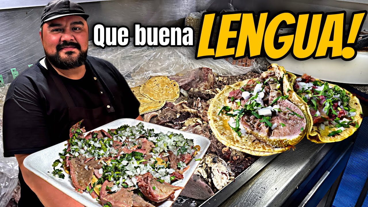 Los mejores TACOS de LENGUA de la CDMX! 🌮 🤤